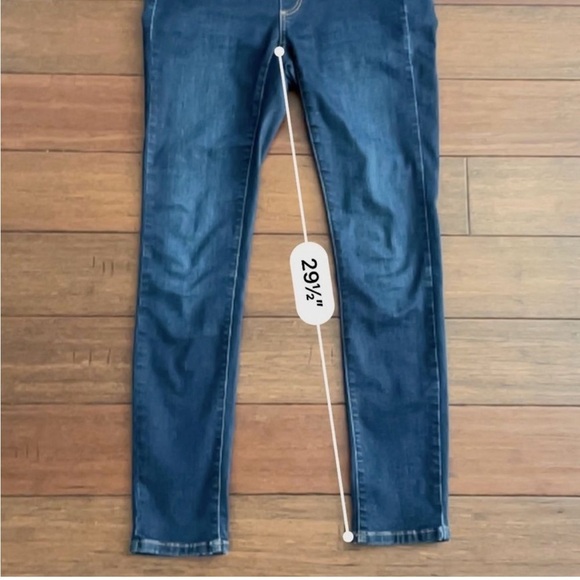 Seraphine Maternity Organic Cotton Indigo Maternity Jeans Size 8 - Picture 5 of 9